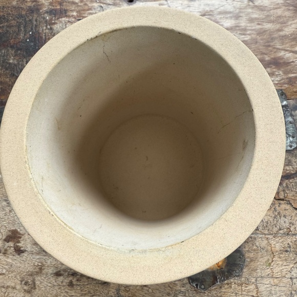 Pampered Chef stoneware blue crock - Picture 3 of 4